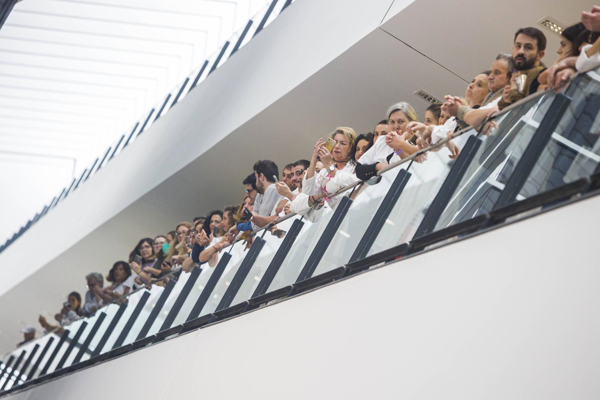 Visita de Pedro Sánchez al Hospital Universitario Central de Asturias (HUCA) en Oviedo