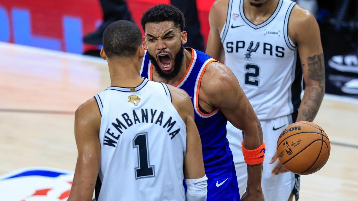 Un error final de Wembanyama condena a los Spurs y deja a los Knicks a dos victorias del anillo