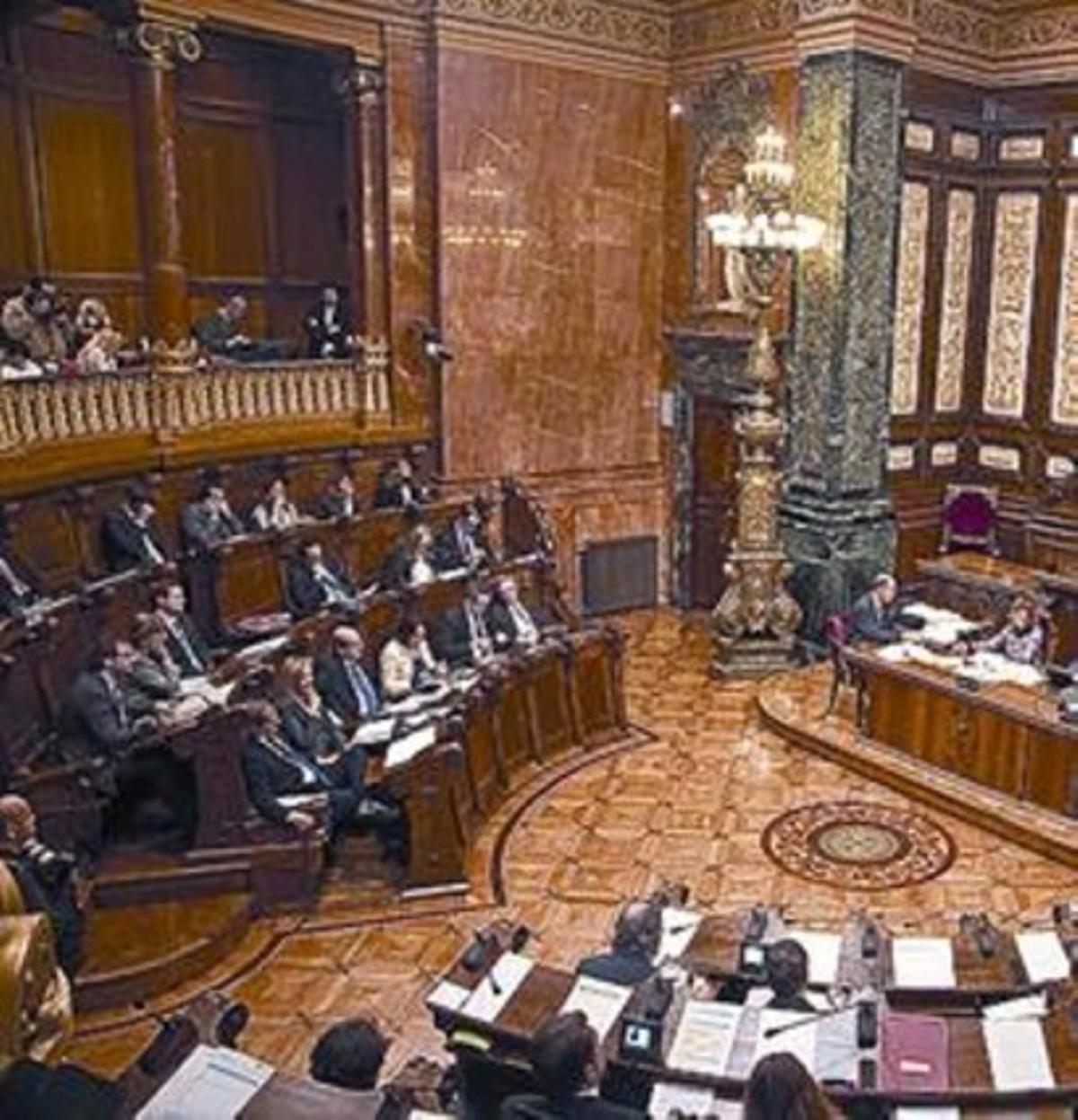 Ple municipal del passat març. Ple municipal del passat març.