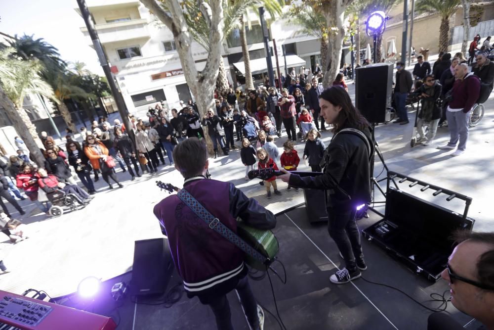 Alfonso X celebra que ya es peatonal