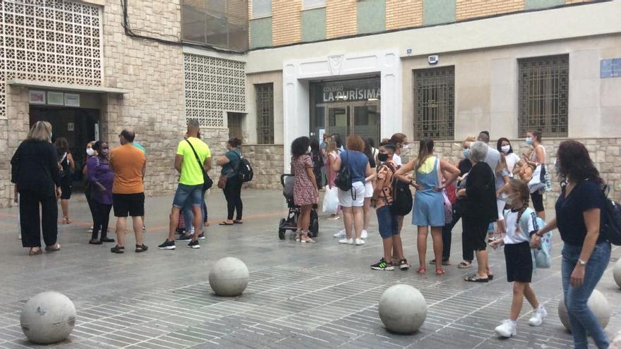 Una de las entradas del colegio concertado la Purísima.