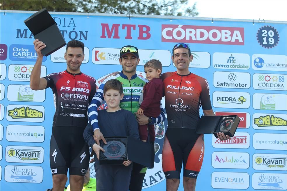 Los podios de la quinta Media Maratón MTB CÓRDOBA