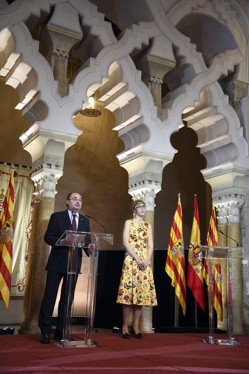 Celebración del Día de Aragón en la Aljaferia