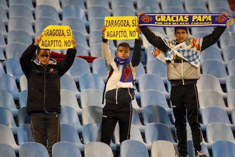 Fotogalería: El descenso a Segunda del Real Zaragoza