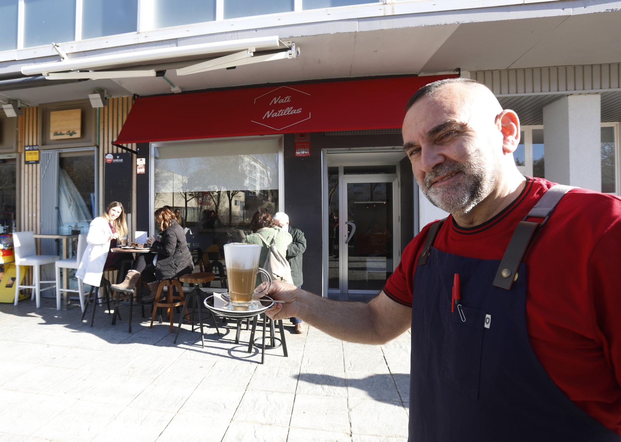 Así es la cafetería de Zaragoza Nati Natillas