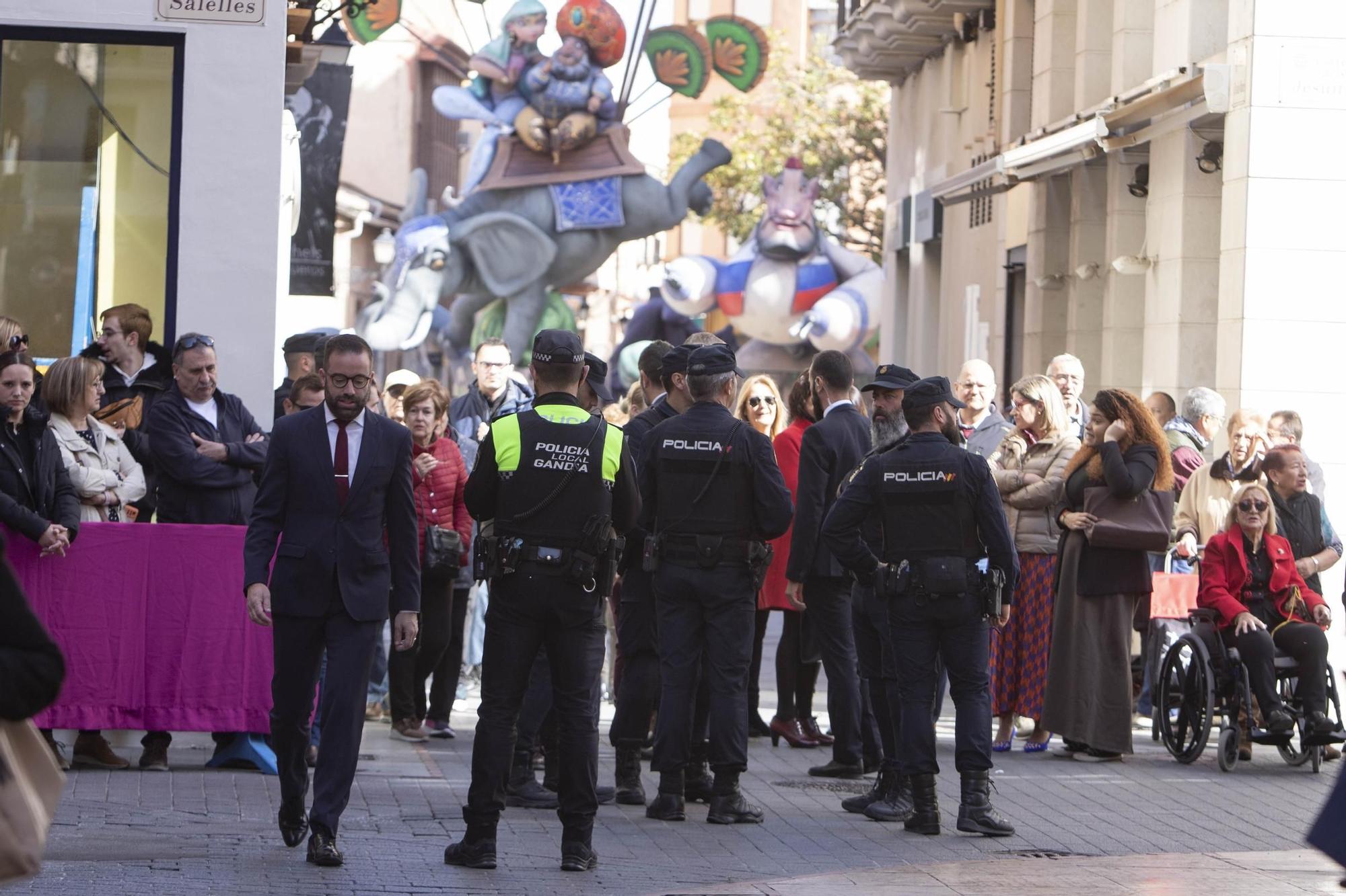 Así a sido la vista de los Reyes de España a Gandia