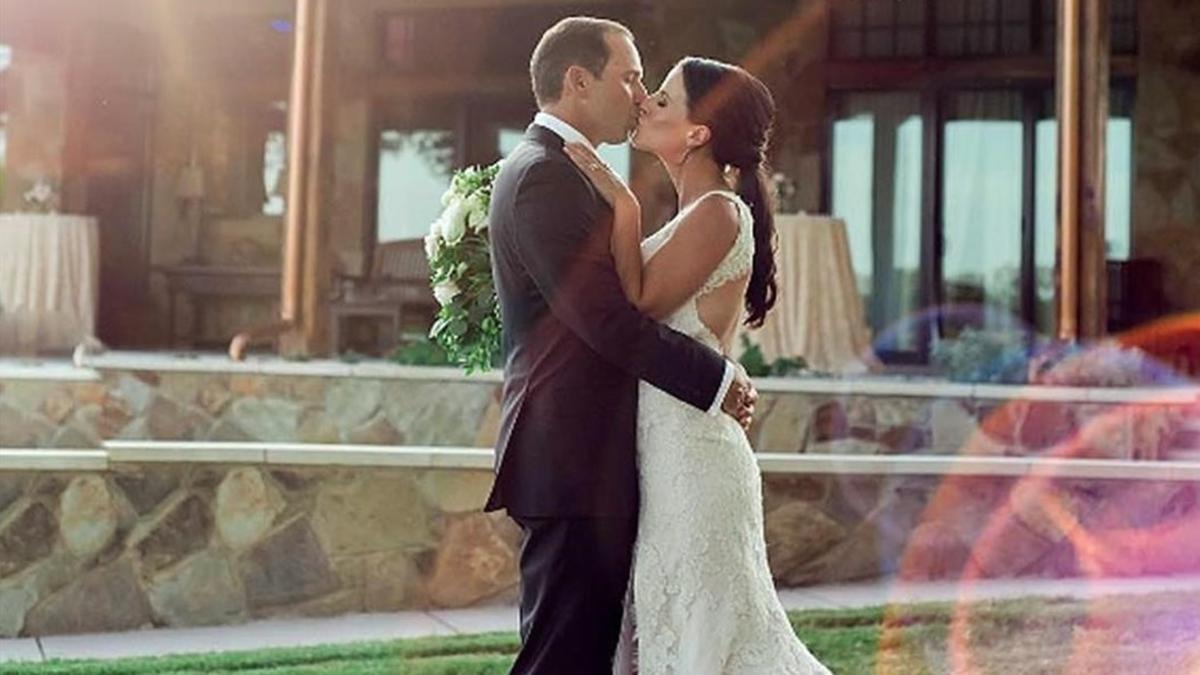 Sergio García y Angela Akins se casan en Texas