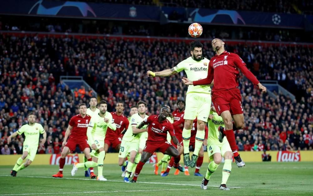 Les imatges del Liverpool-Barça (4-0)