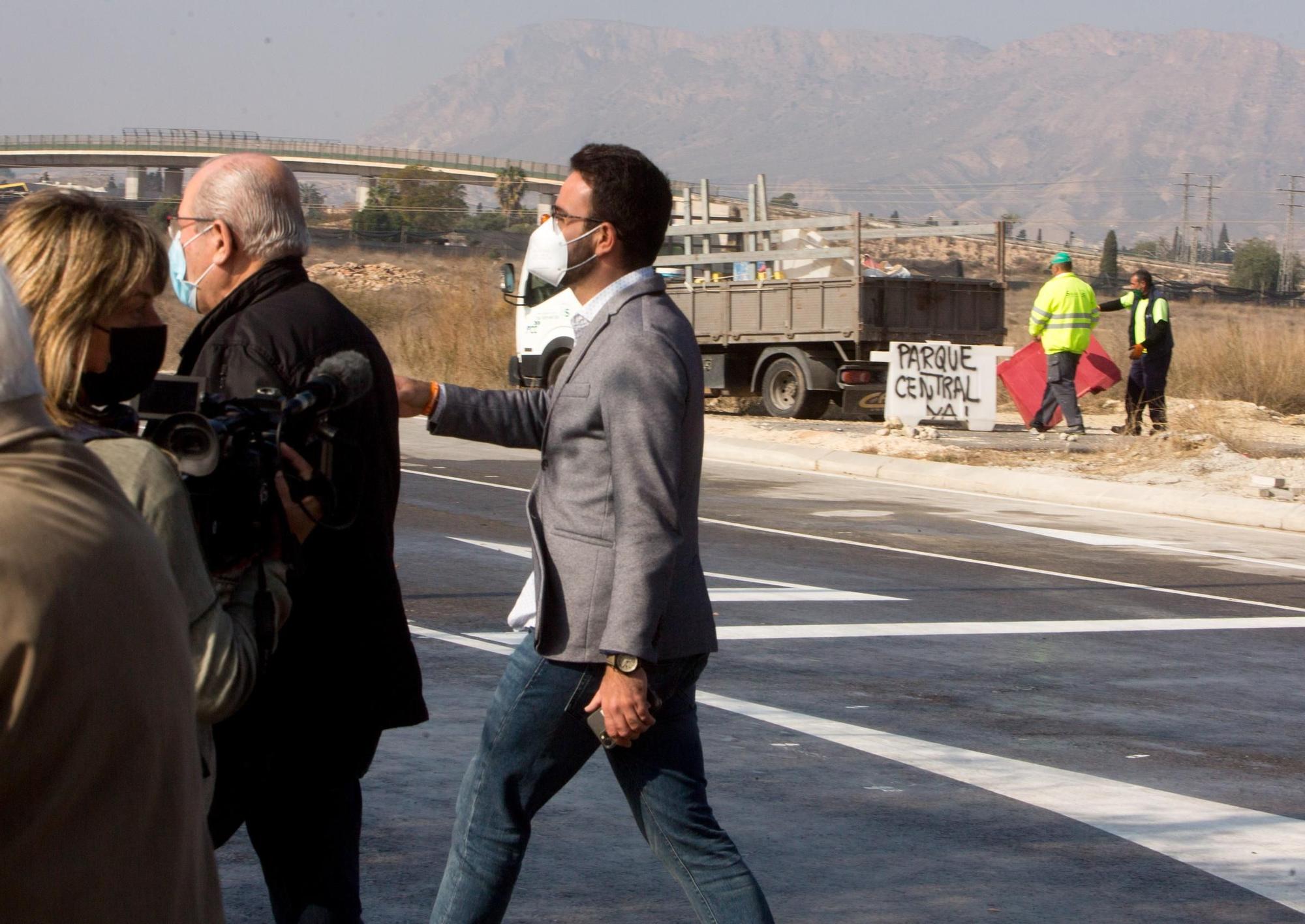 La apertura del tramo de la Vía Parque en el PAU 1 completa una nueva circunvalación en Alicante