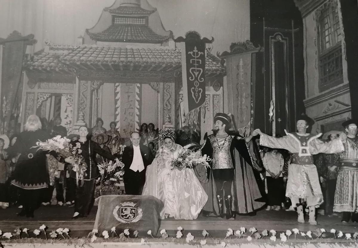 La ópera 'Turandot' se representó en 1970 en el Teatro Principal, con Montserrat Caballé como 'Turandot' y María Fleta en el papel de Liu.