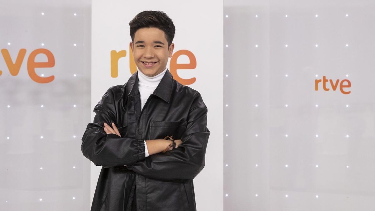Levi Días, representante de España en el Festival de Eurovisión Junior 2021.