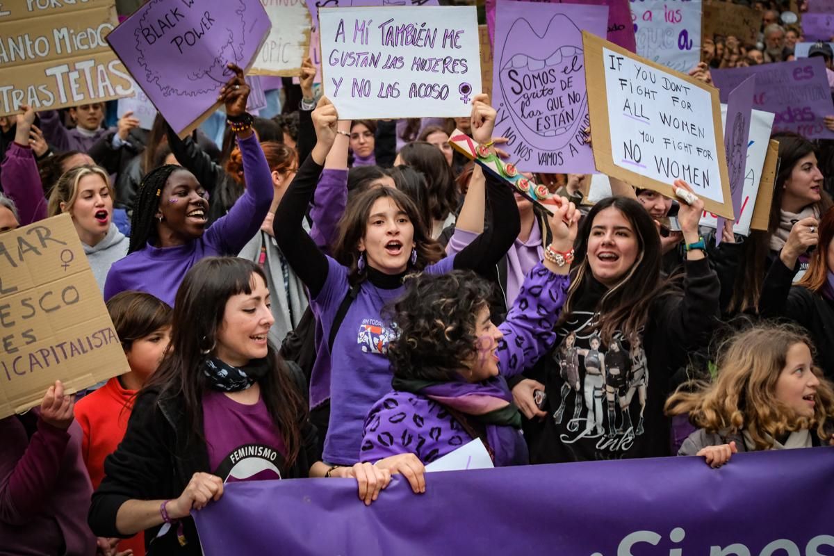 Así se ha desarrollado el 8M en Extremadura