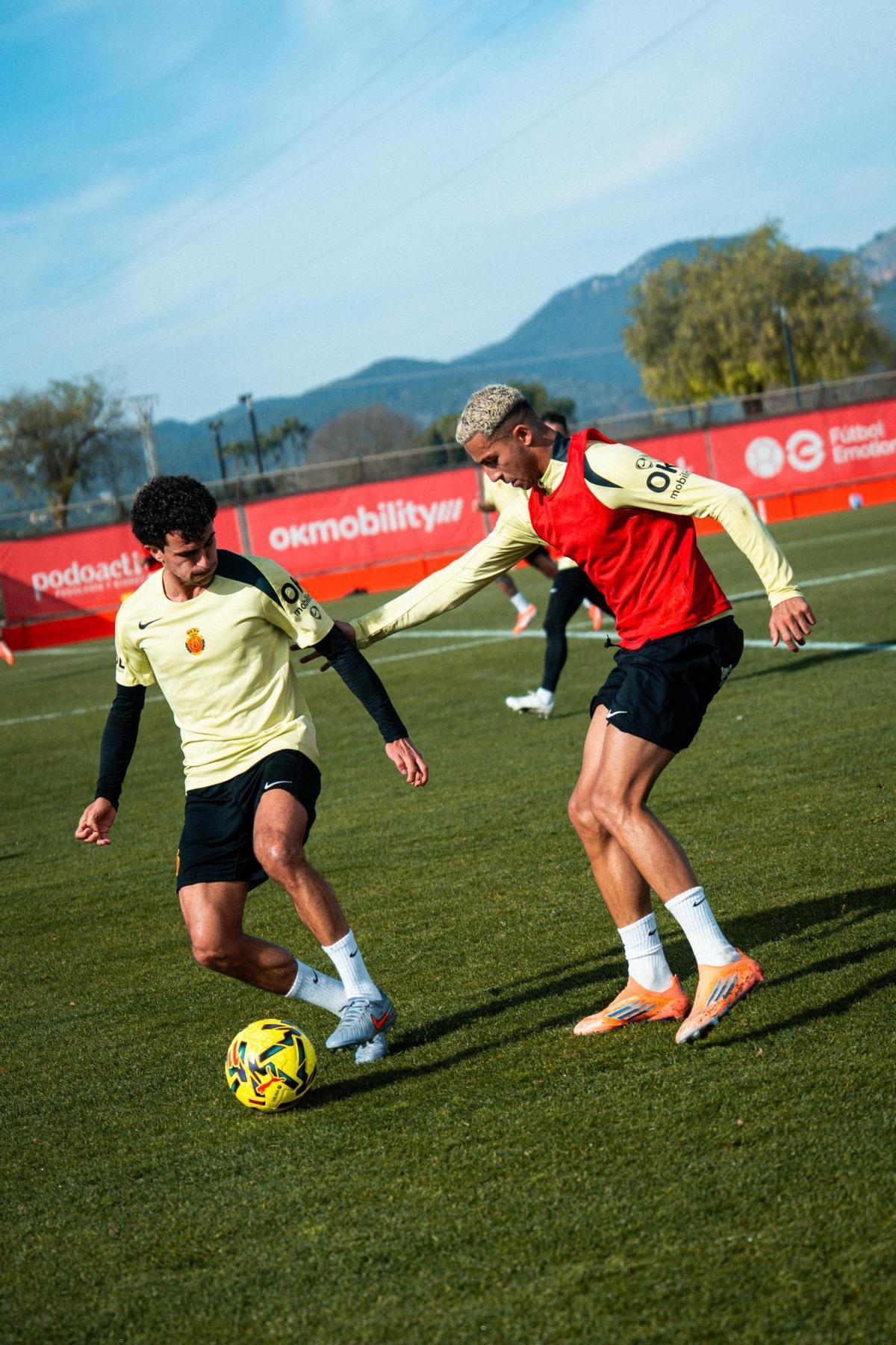 Mateu Jaume, junto a Mateo Joseph.