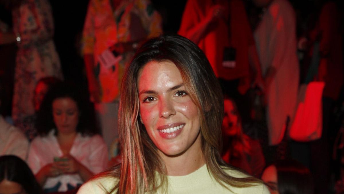 Laura Matamoros, en el 'front row' de la MBFWM