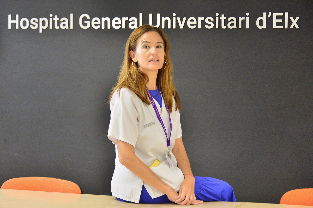 Esther Soler, enfermera responsable de Investigación en el Hospital General de Elche