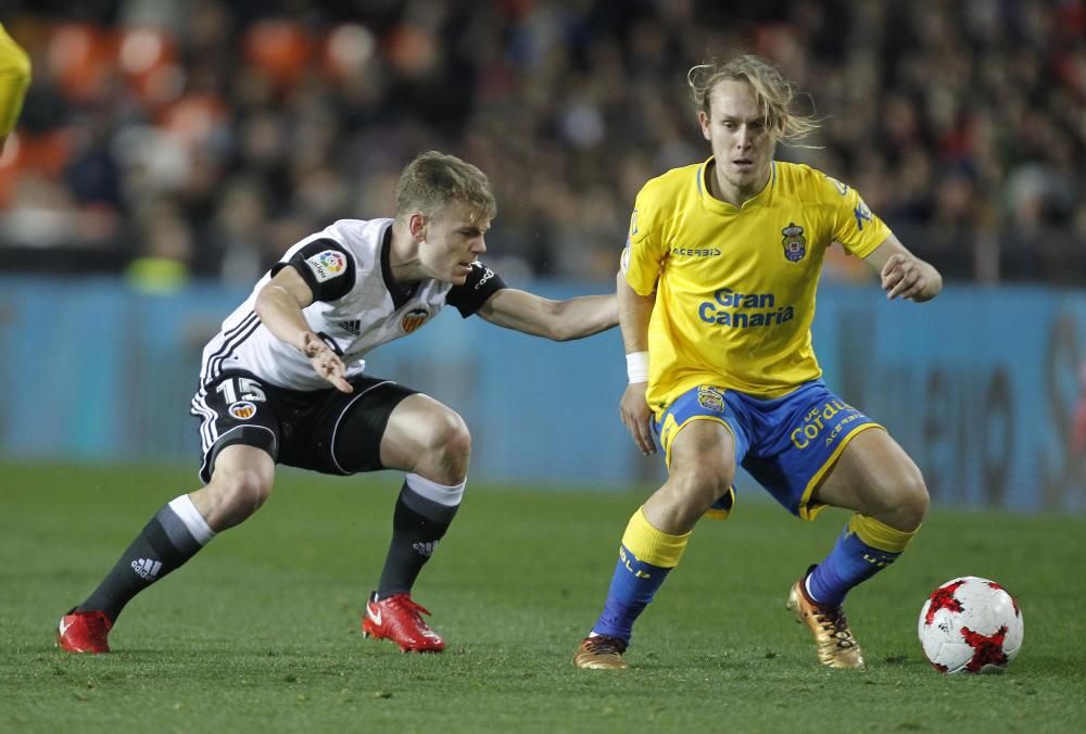 Valencia - Las Palmas, en imágenes