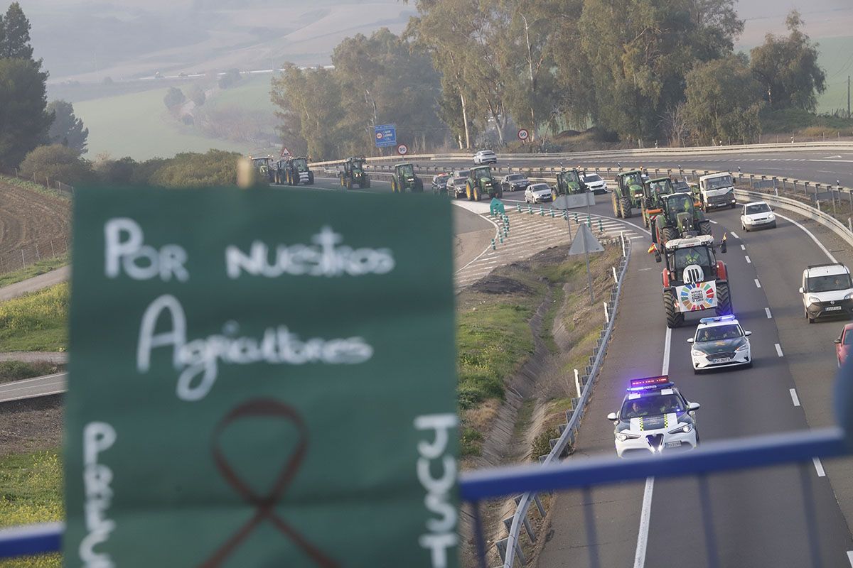 Las protestas en la A4 entre Aldea Quitana y Córdoba