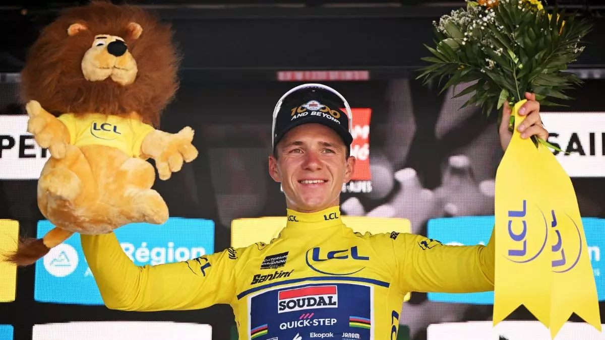 Así queda la clasificación general del Critérium du Dauphiné 2025 tras la etapa 5 con Evenepoel, Pogacar e Iván Romeo