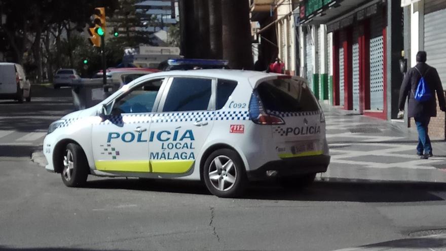 Vehículo de la Policía Local.