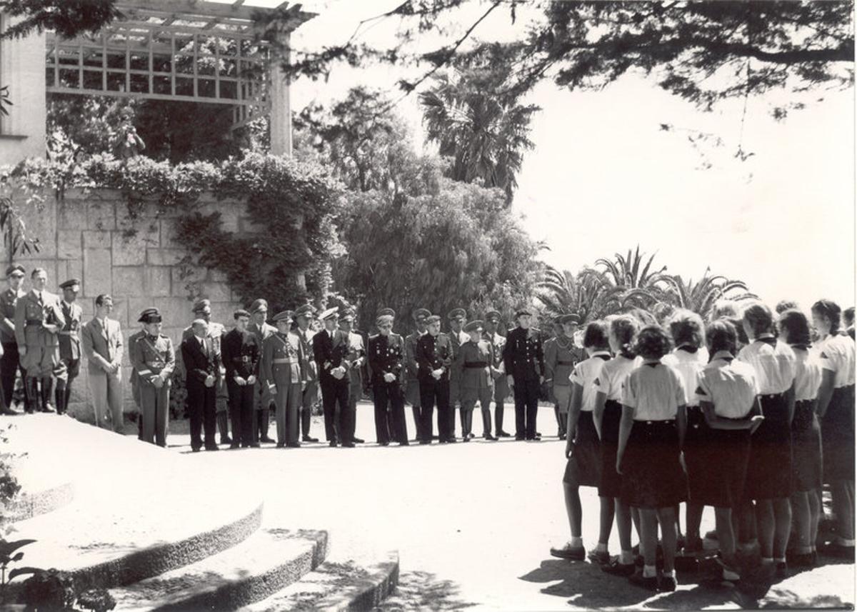 Fiesta de inauguración del chalé Casas, residencia nazi durante la Guerra Mundial