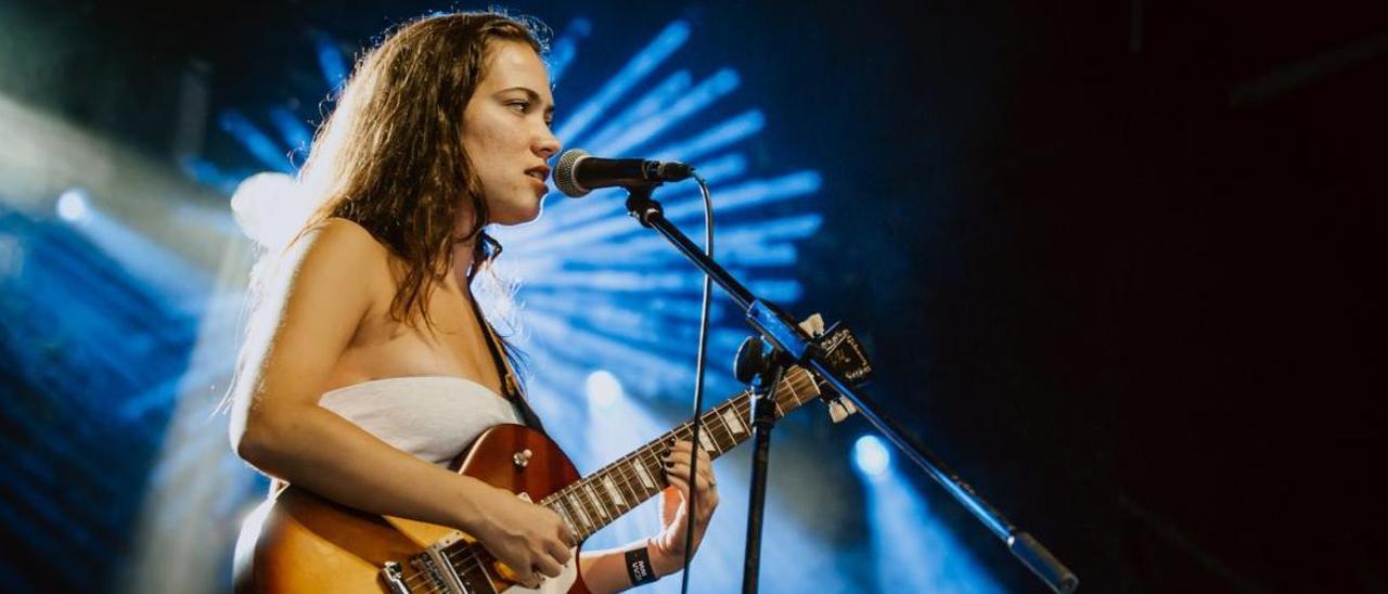 María Yfeu, durante un reciente concierto.