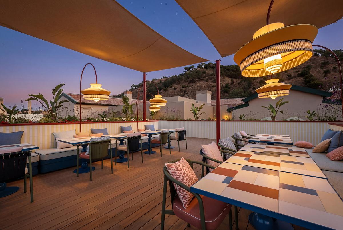 Terraza del hotel