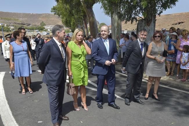 Procesión de las Nieves desde el puerto hasta ...