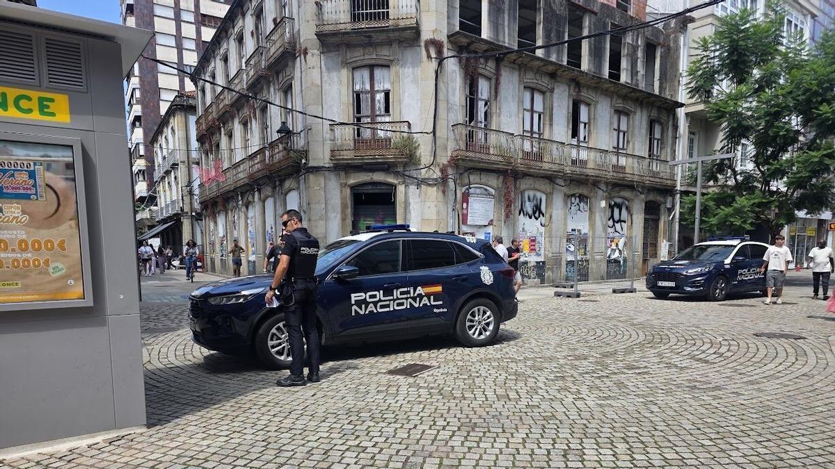 La Policía Nacional de Vilagarcía da tranquilidad