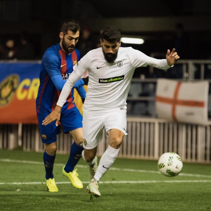 El Hércules se inmola ante el Barcelona B