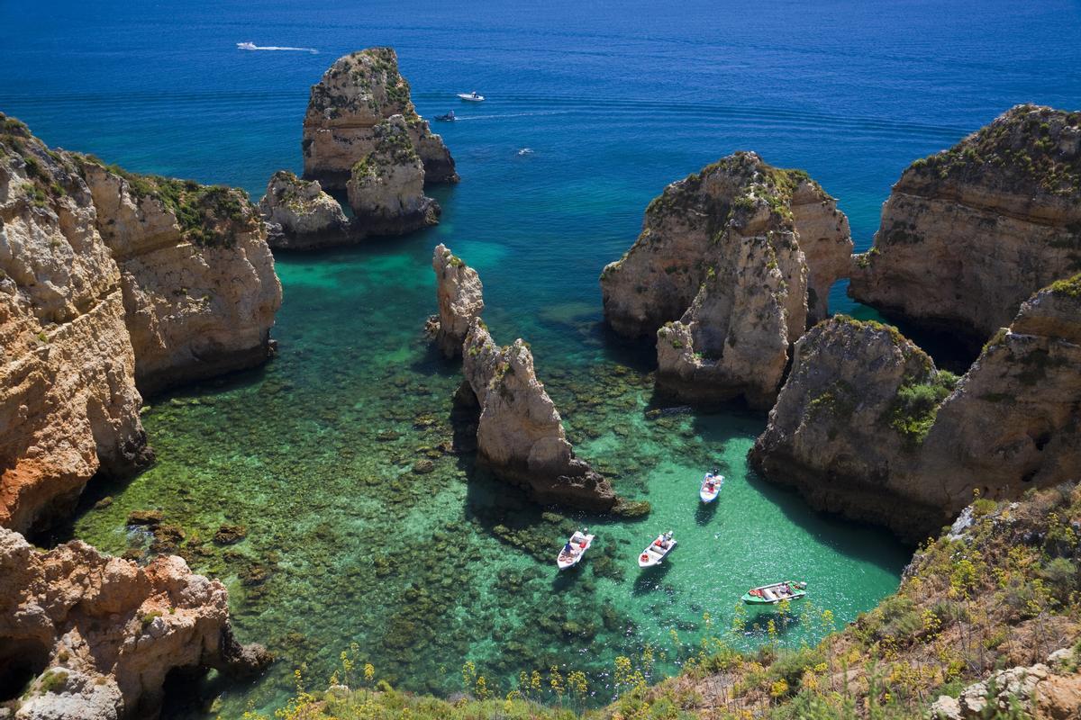 La impresionante Ponta da Piedade en el Algarve portugués