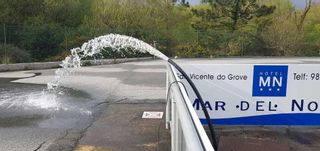 El club Amanecer, obligado a instalar bombas de achique para que puedan disputarse los encuentros