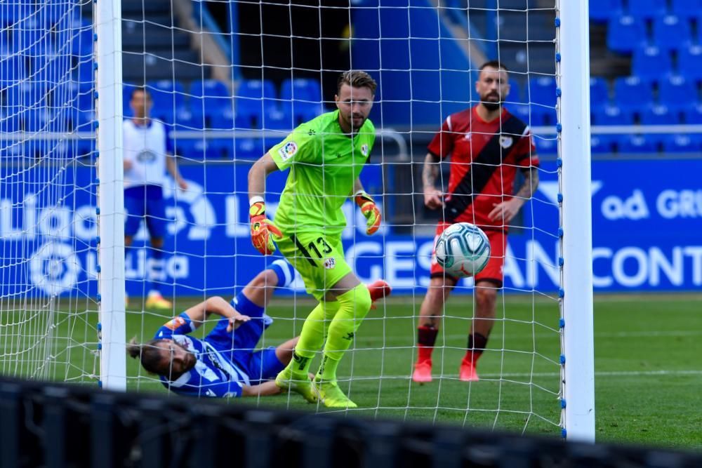 El Dépor rescata un punto ante el Rayo: 3-3