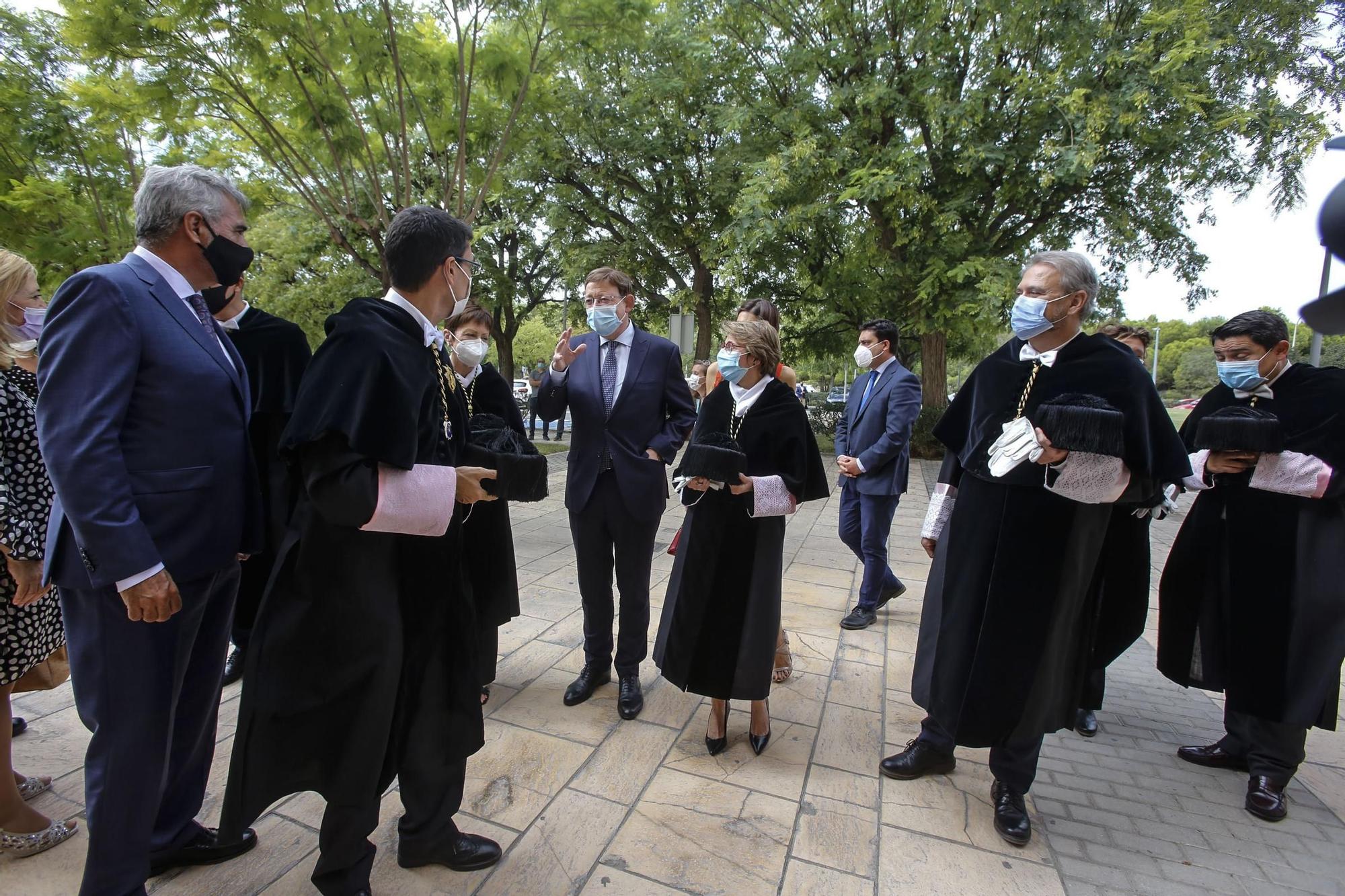 La Universidad de Alicante acoge la apertura del curso universitario de la Comunidad Valenciana