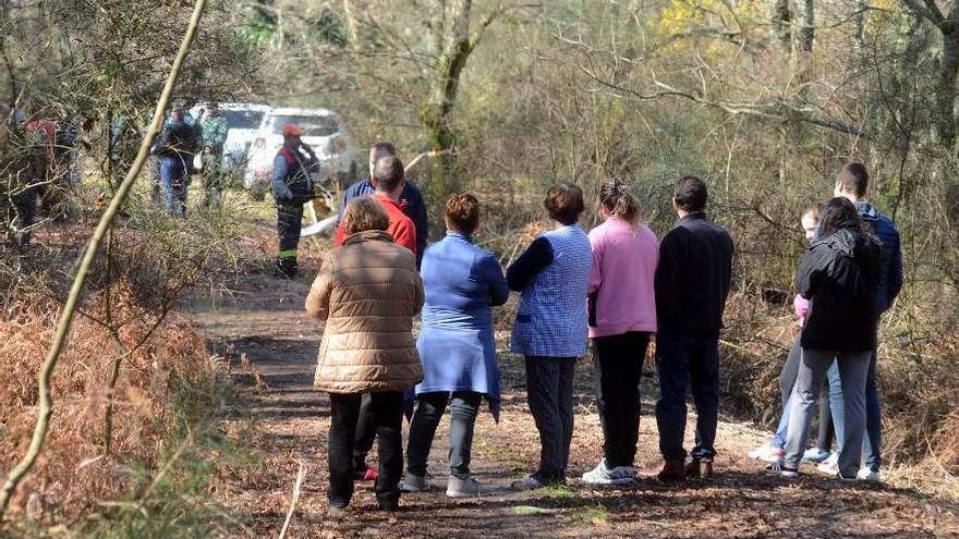 Los vecinos del Ullán viven consternados tras los últimos sucesos. // Noé Parga