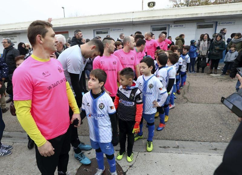 Partido solidario en el campo César Láinez