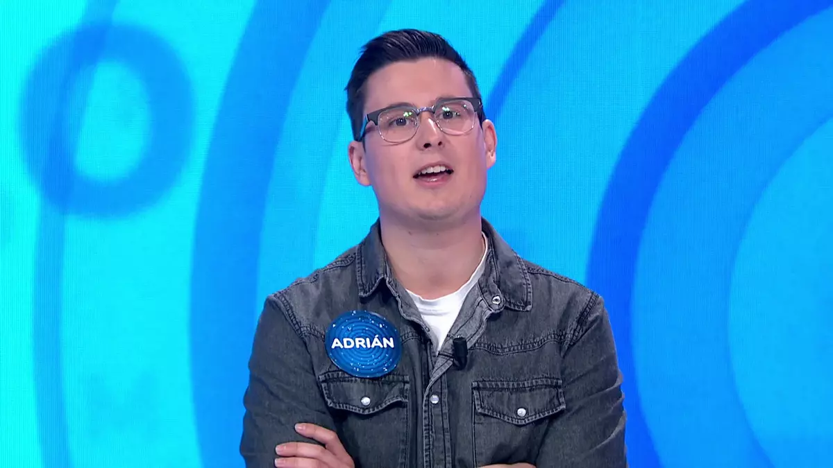 Adrián, el joven valenciano que se ha convertido en el nuevo concursante de Pasapalabra.