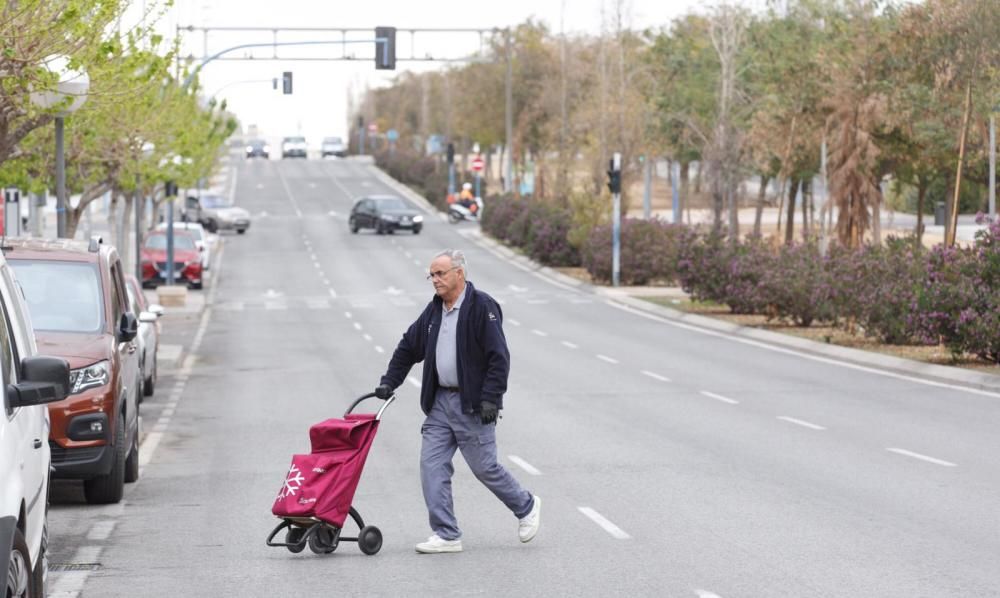 Así está Alicante el primer lunes de confinamiento