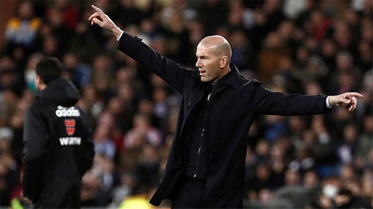 Zidane: "Estoy muy decepcionado por mis jugadores"