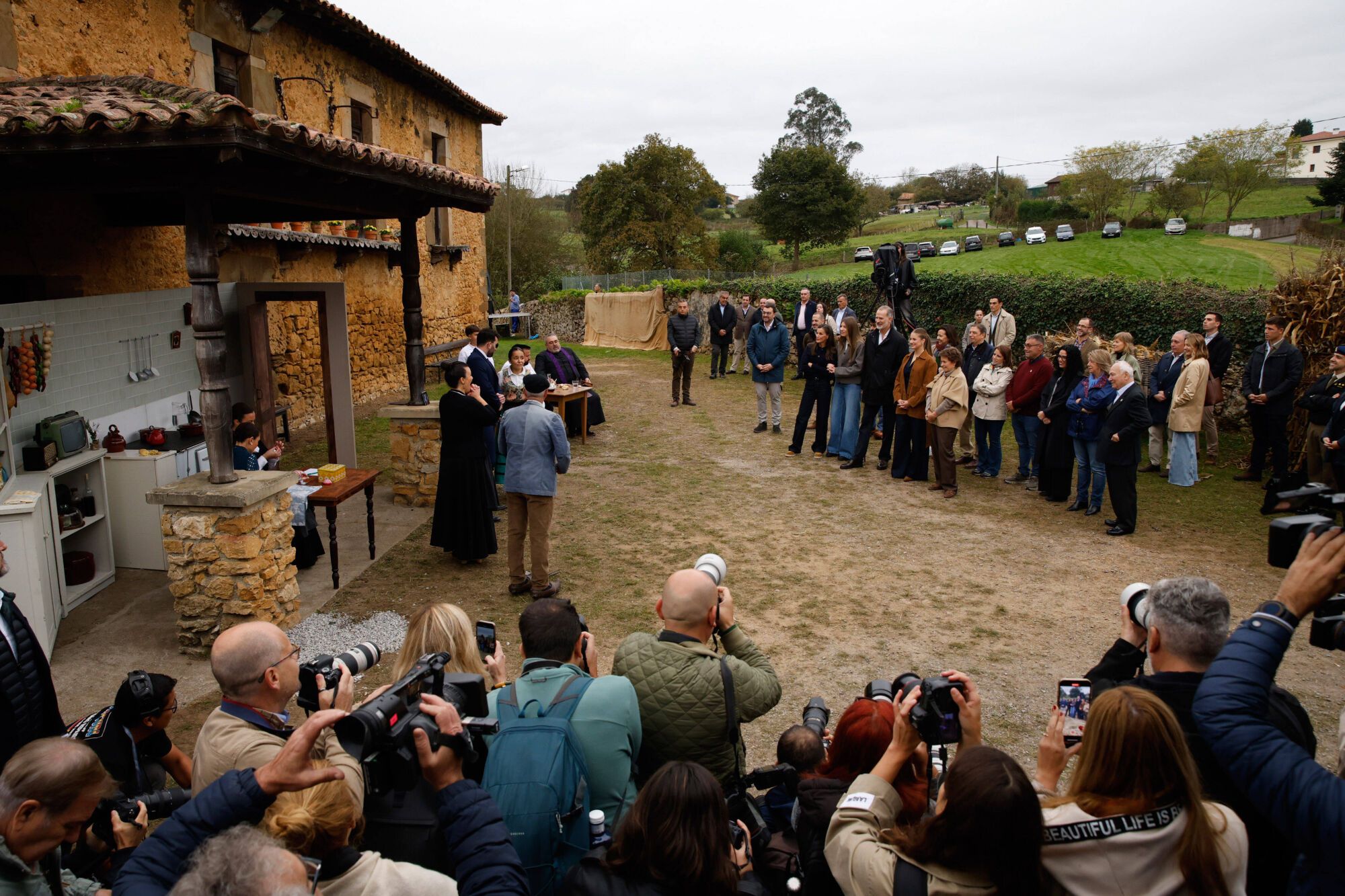  Así fue la visita de la Familia Real a Valdesoto para entregar el premio "Pueblo Ejemplar" de Asturias 2025