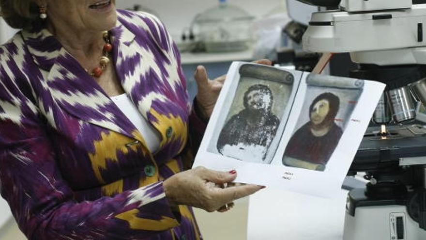 El &quot;eccehomo de Cecilia&quot; ha elevado la recaudación del santuario de Borja.