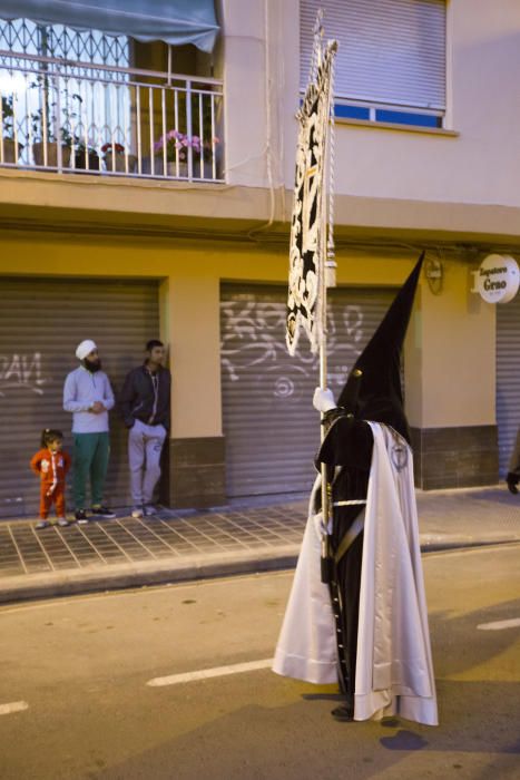 Procesión del sábado de Pasión en el Grao