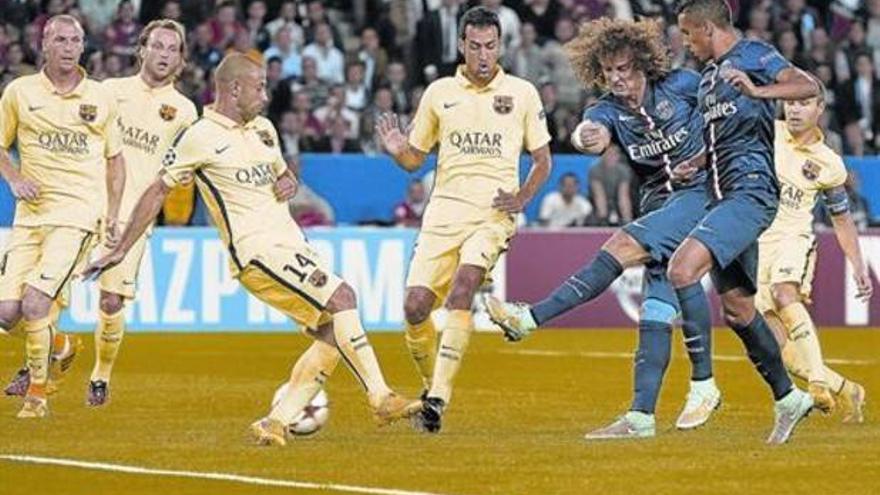 David Luiz: &quot;Espero que Messi descanse de hacer tantos goles&quot;