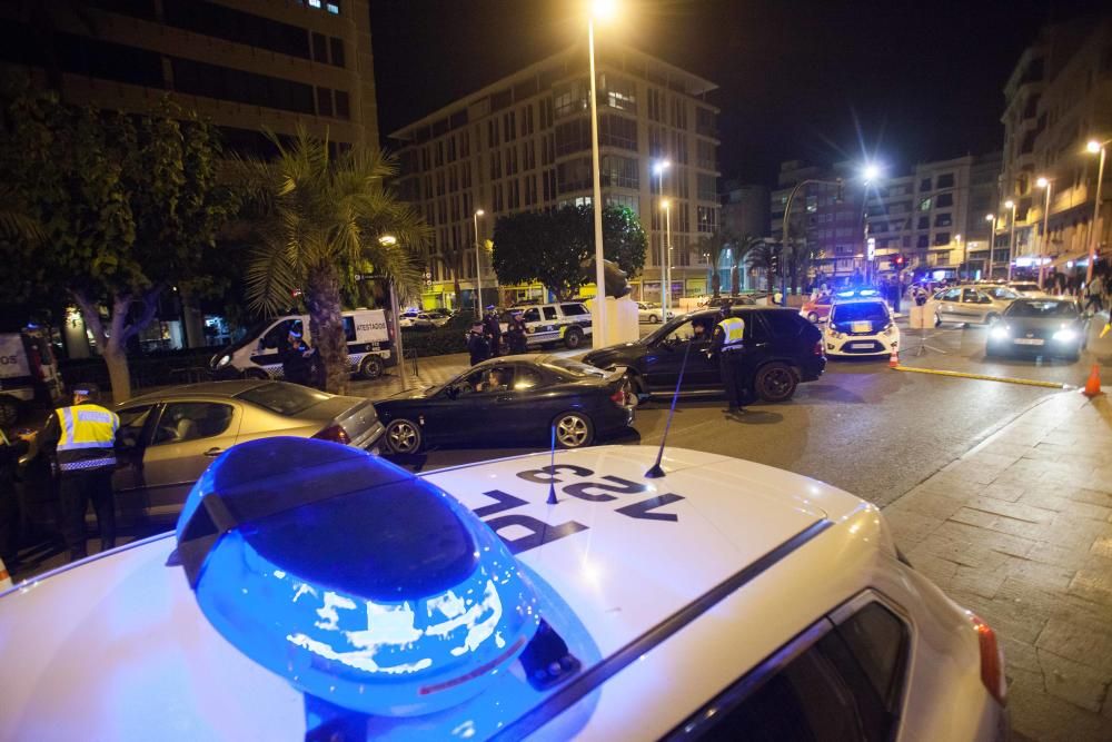 Controles de drogas en Elche