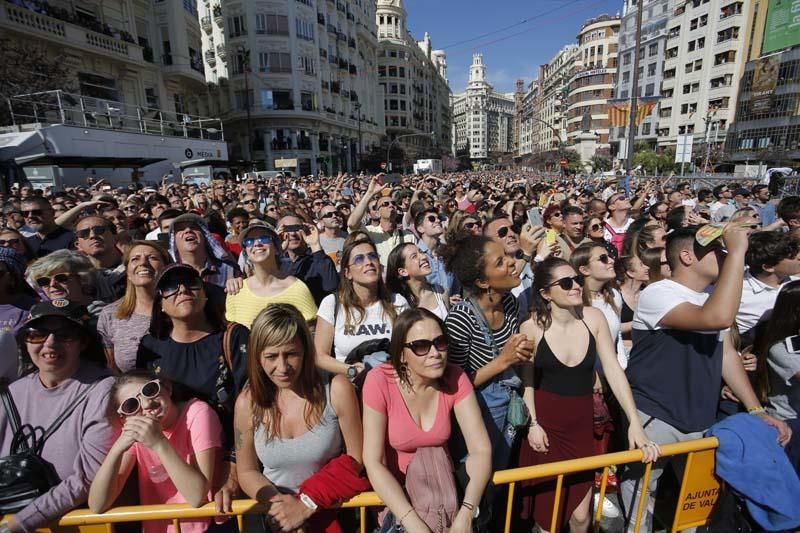 Búscate en la mascletà del 9 de marzo