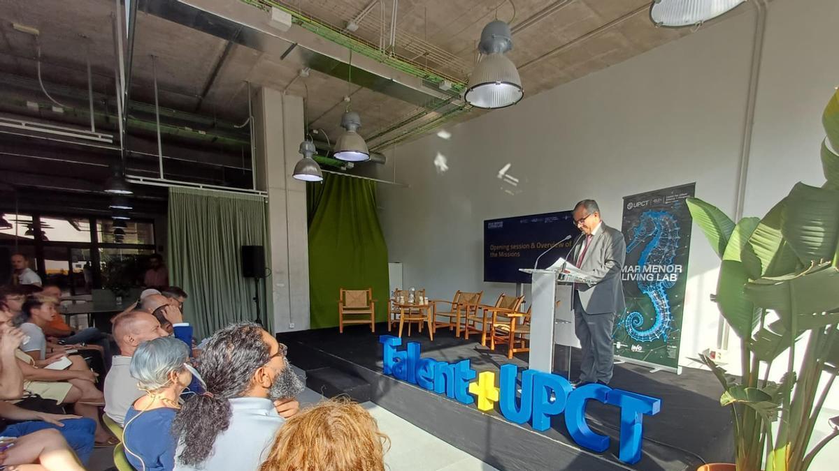 Acto inauguración de la Summer School 'Mar Menor Living Lab' de la UPCT