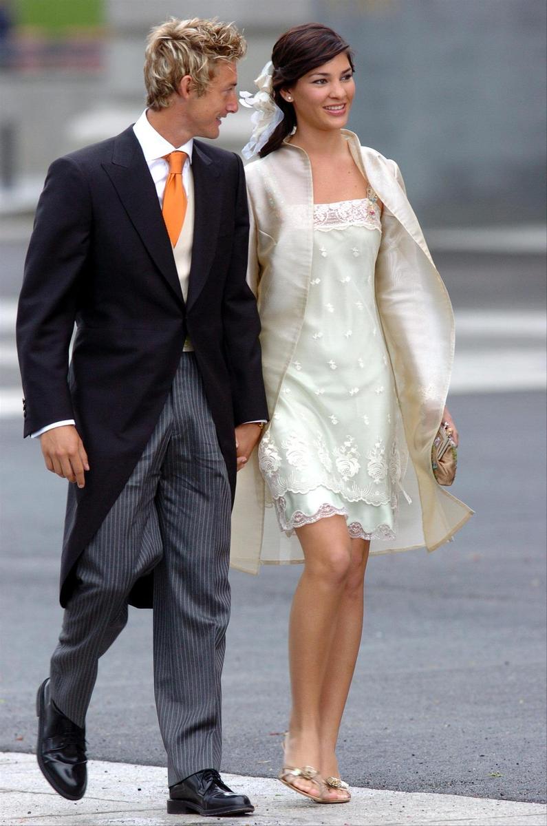Juan Carlos Ferrero en la boda de Letizia y Felipe hace 19 años