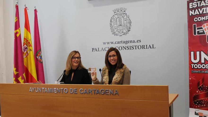 Bermejo y Castejón en la presentación de la campaña.