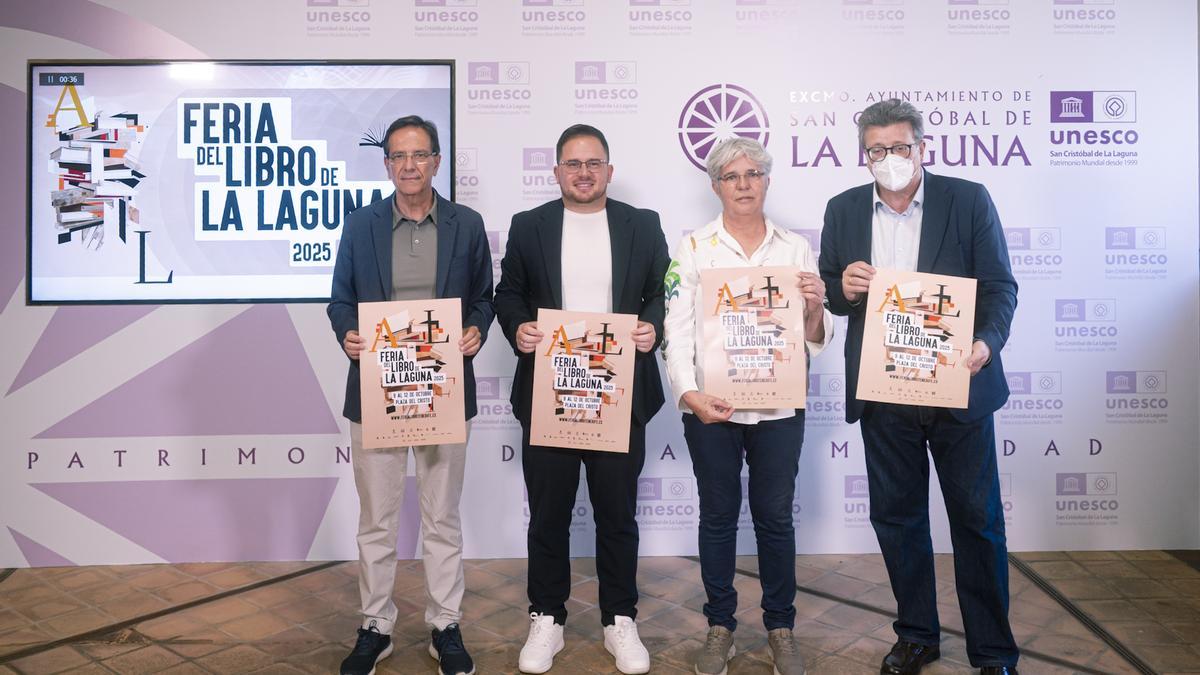 Presentación de la 37ª Feria del Libro de La Laguna.