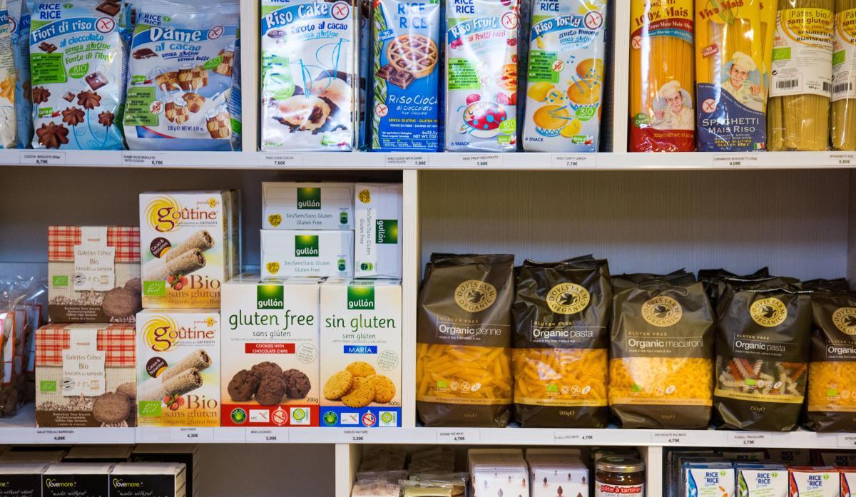 Los productos sin gluten, cada vez más extendidos.