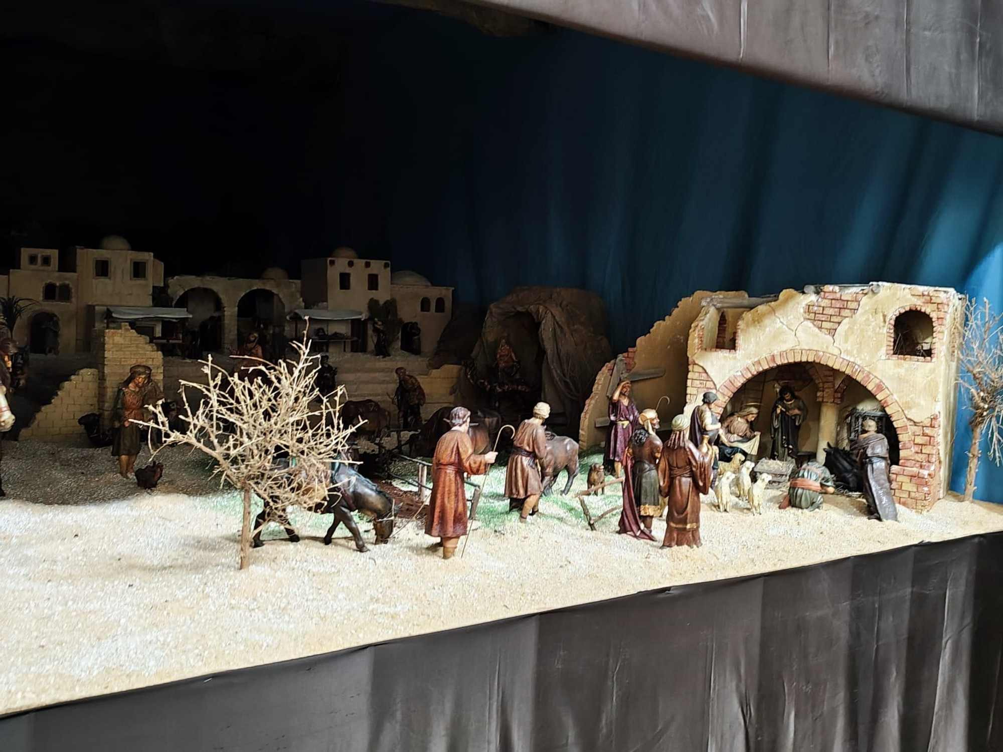 Belenes más accesibles y sostenibles en la ruta estrella de la Navidad maliaya